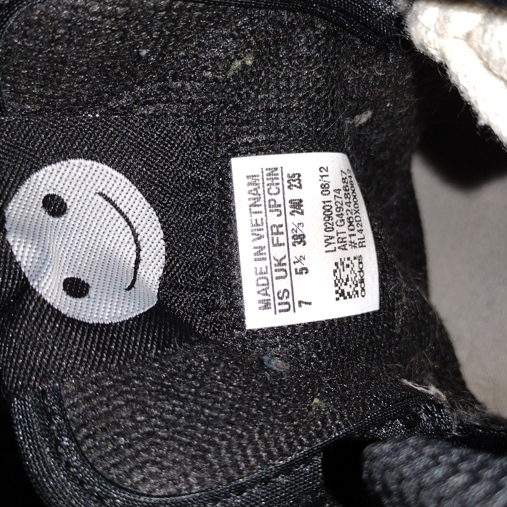 Adidas High Top Black Vanity Vulc Mids